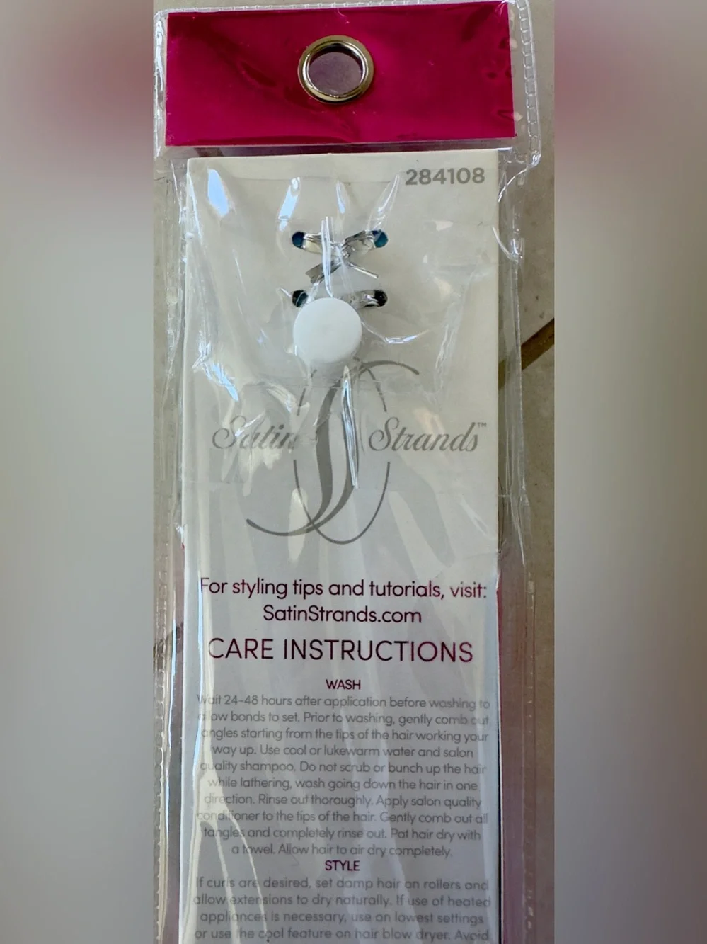 Satin Strands 100% Remy Human Hair Tape In Extensions. Belize 18” Factory Sealed
